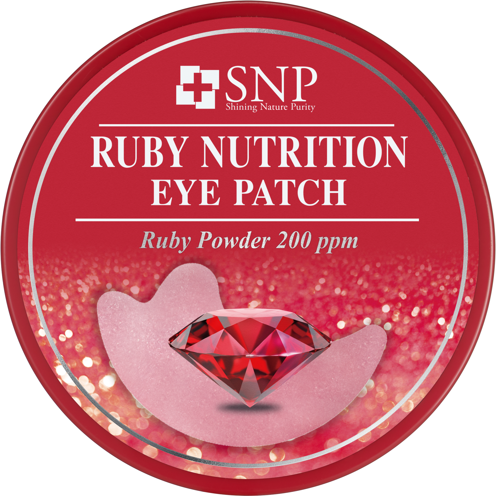 Load Image Into Gallery Viewer, Ruby Firming Eye Patch - Circle (1985x2048), Png Download