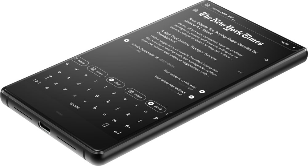 Blloc 1 - Simple Phone (1000x539), Png Download