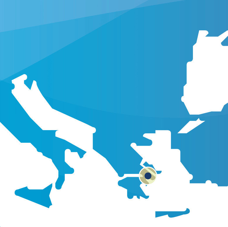 Energy And Materials Circular Solutions For Cities - Map Of Europe With Regions (780x778), Png Download