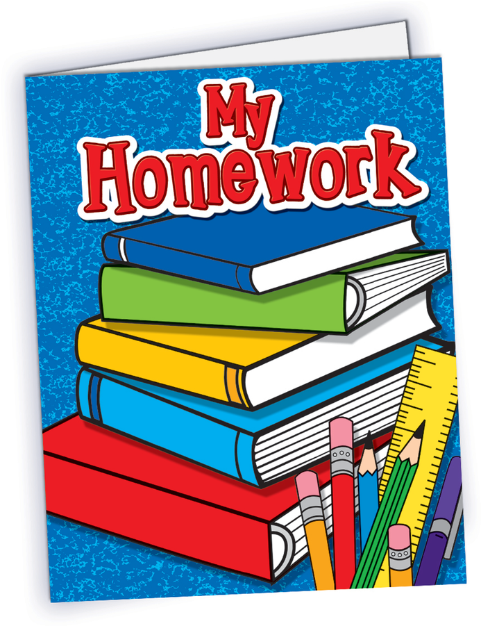 Tcr4941 My Homework Pocket Folder Image - My Homework (900x900), Png Download