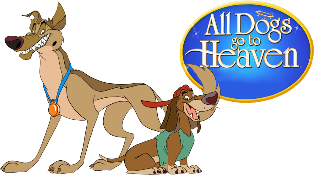 All Dogs Go To Heaven Image - All Dogs Go To Heaven Charlie And Itchy (1000x562), Png Download