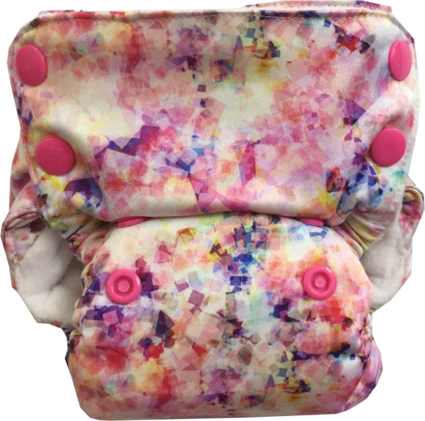 Starburst Neo V2 All In One Diaper - Cushion (600x594), Png Download