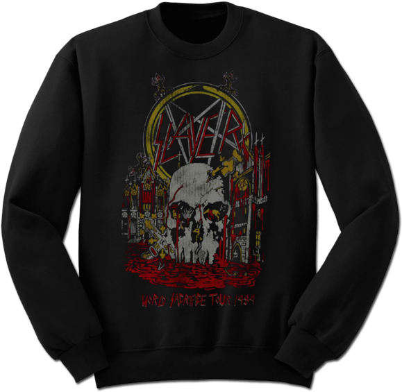 South Of Heaven 84' Vintage Crewneck Sweatshirt - Dq Sweatshirt (600x600), Png Download