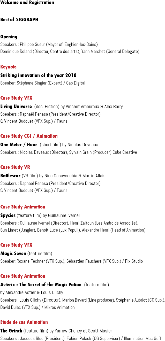 Welcome And Registration Best Of Siggraph Opening Speakers - Lettere Per Le Maestre (638x1326), Png Download