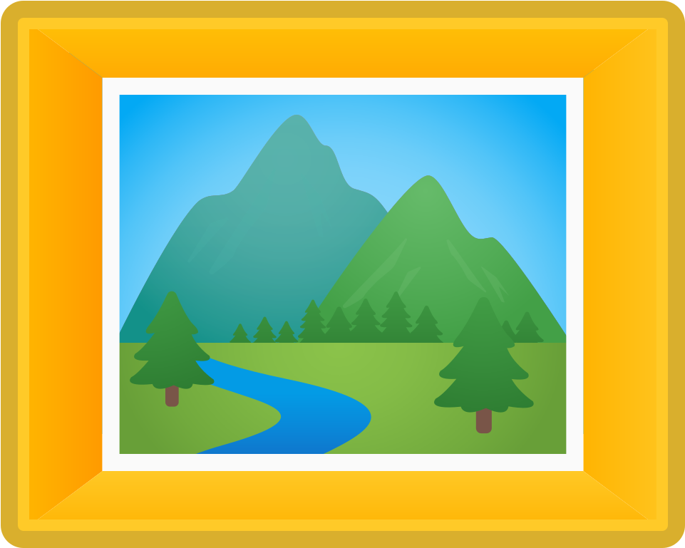 Download Svg Download Png - 🖼 Emoji (1024x1024), Png Download