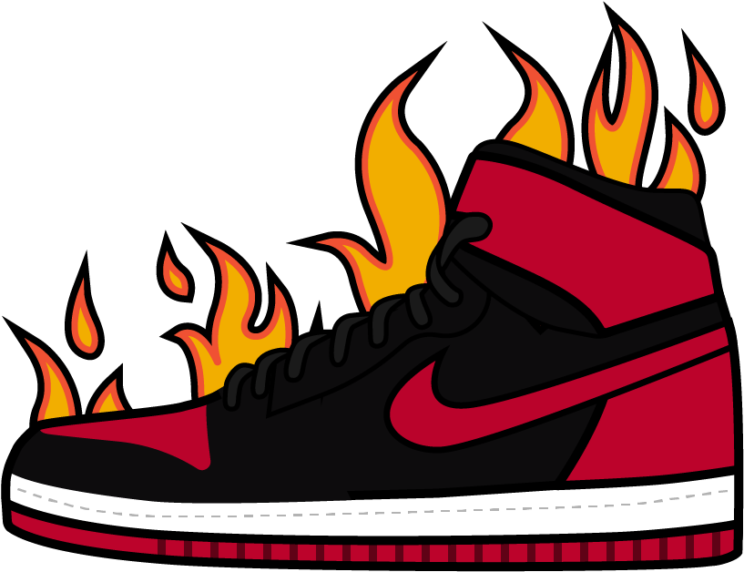 Jordan Keyboard, - Sneakers (1001x1001), Png Download