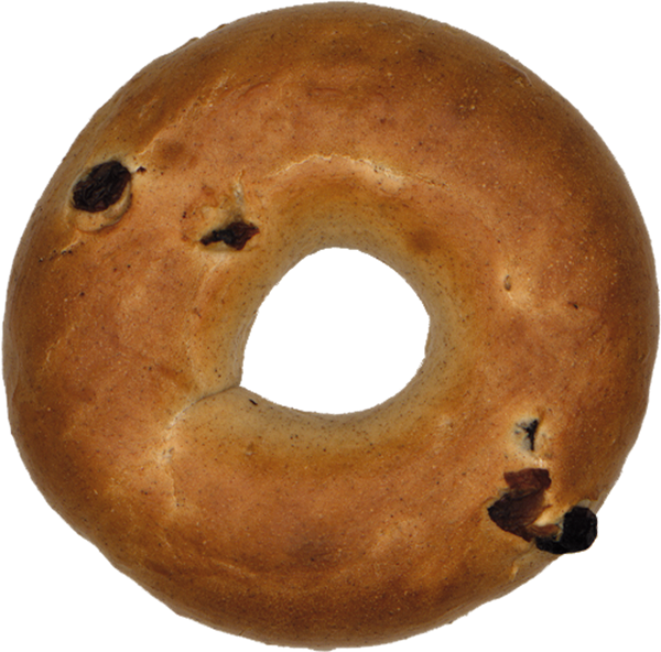 Bagel - Pumpernickel (600x592), Png Download