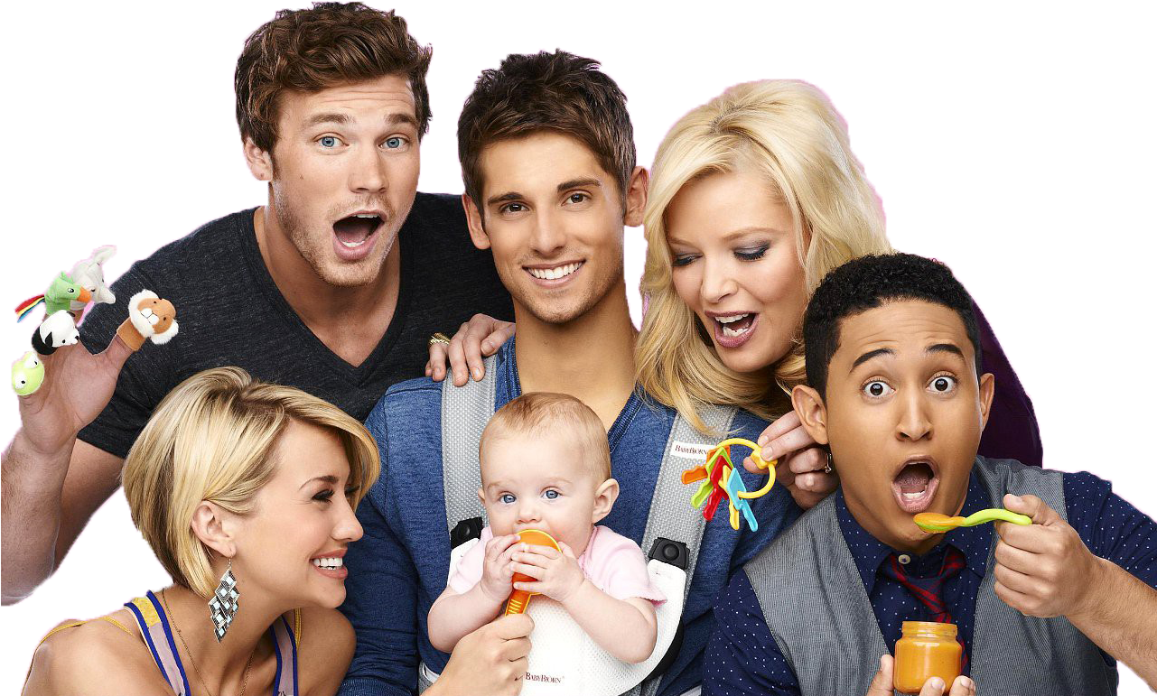 Bienvenue Chez Les Wheelers - Baby Daddy Season 1 (1280x795), Png Download