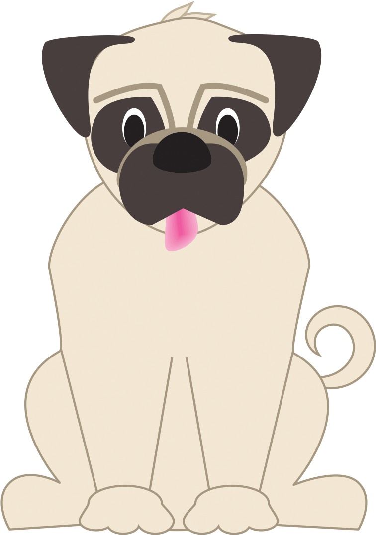 Pug (924x1362), Png Download