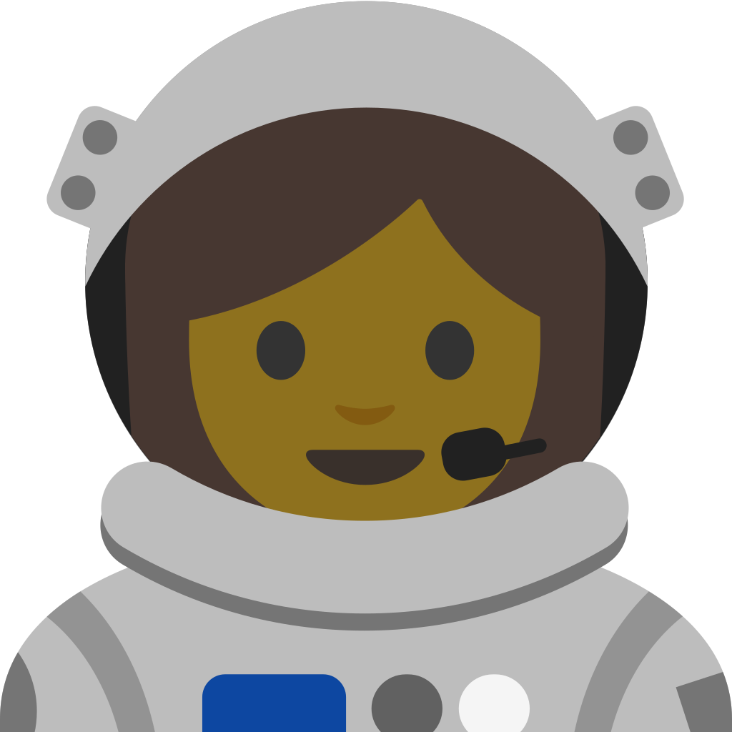 Emoji U1f469 200d 1f680 - Woman Astronaut Emoji (1024x1024), Png Download
