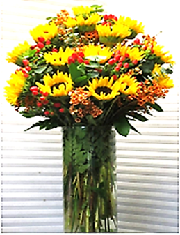 Sunflowers Png (259x337), Png Download