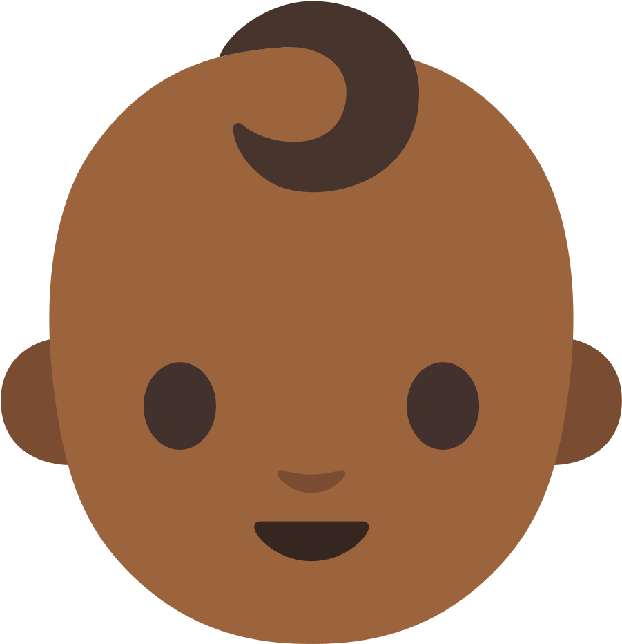 Emoji U1f476 1f3fe (1024x1024), Png Download