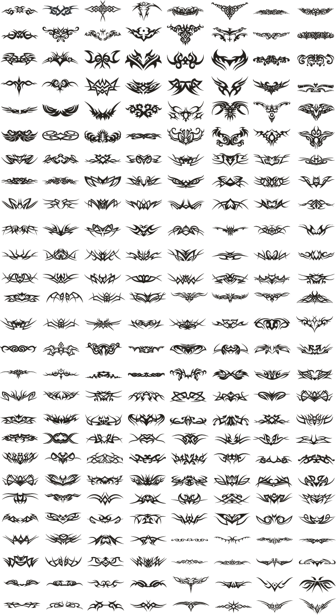Tribales Chicos Tatuages Pinterest Tattoos And Draw - Tatuajes De Anillos Tribales (668x1221), Png Download