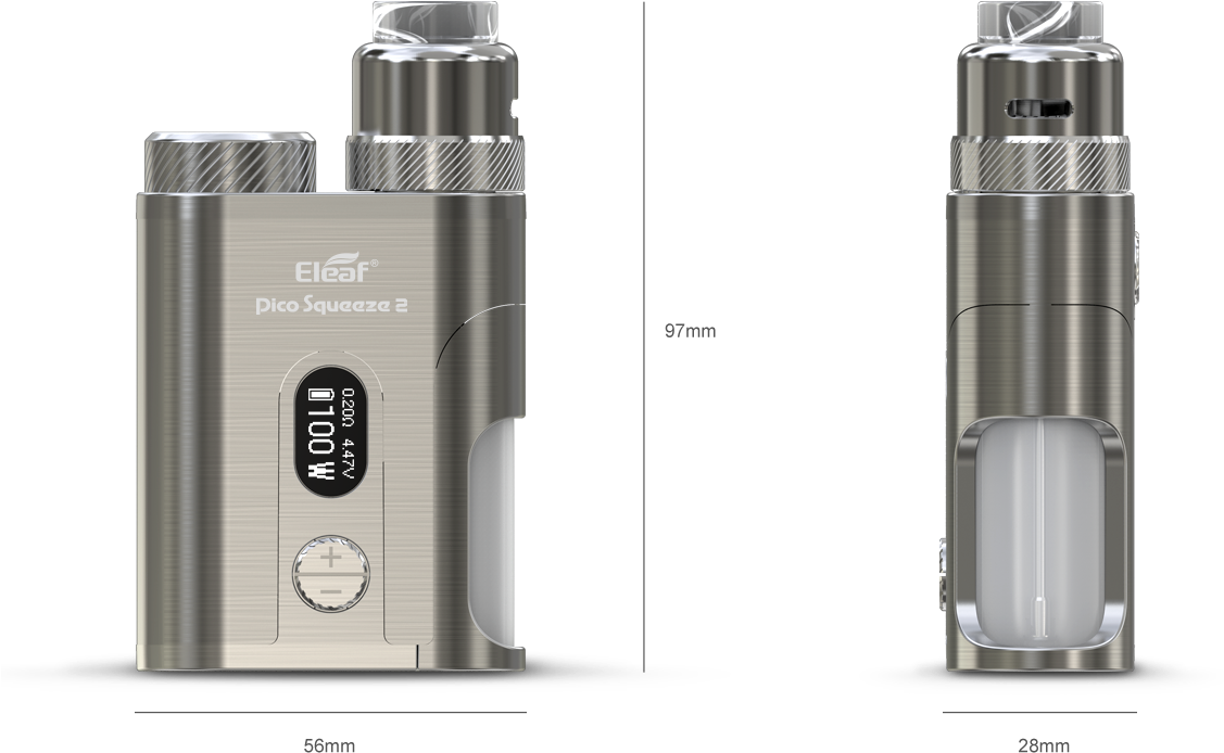 Squeeze 2 Kit A ] - Eleaf Pico Squeeze 2 (1126x714), Png Download