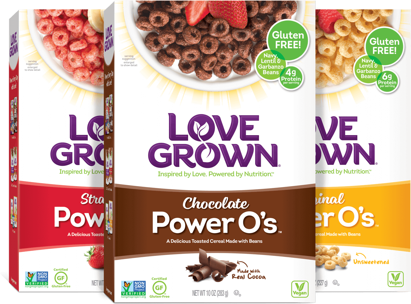 Cereal Png - Love Grown Cereal (1337x1200), Png Download