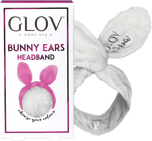 Glov Bunny Ears - Bunny Ears Headband Transparent (600x600), Png Download