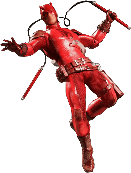 Daredevil One - 12 Figure - Deadpool (566x800), Png Download