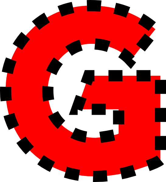 Uppercase G Clip Art - G Clipart (546x598), Png Download