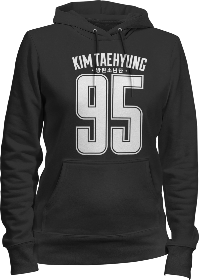 Kim Taehyung 95 Hoodie - Adidas Trefoil Hoodie Malaysia (800x1125), Png Download
