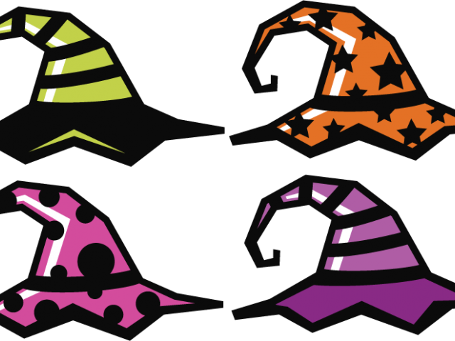 Witch Hat Clipart Large - Free Witch Hat Svg (640x480), Png Download