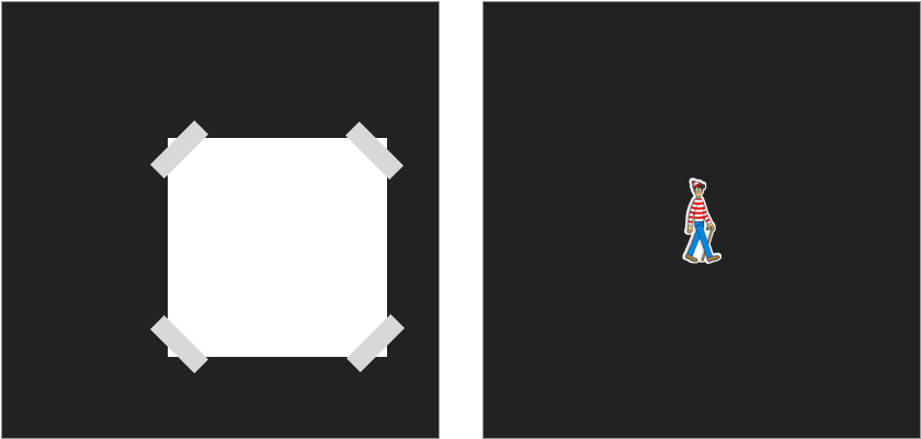 The Back And The Front Of The Black Card - Illustration (1106x400), Png Download