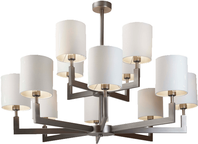 Twelve Light Chandelier - Chandelier (700x700), Png Download