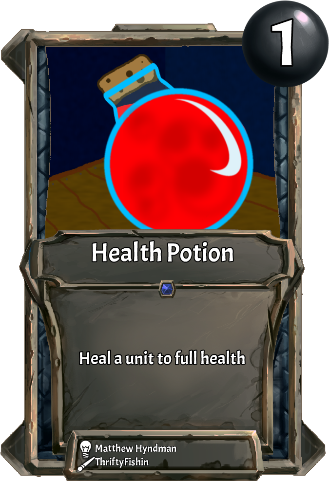 [cosmetic Update] Health Potionweek - Collective Community Card Game (700x1041), Png Download