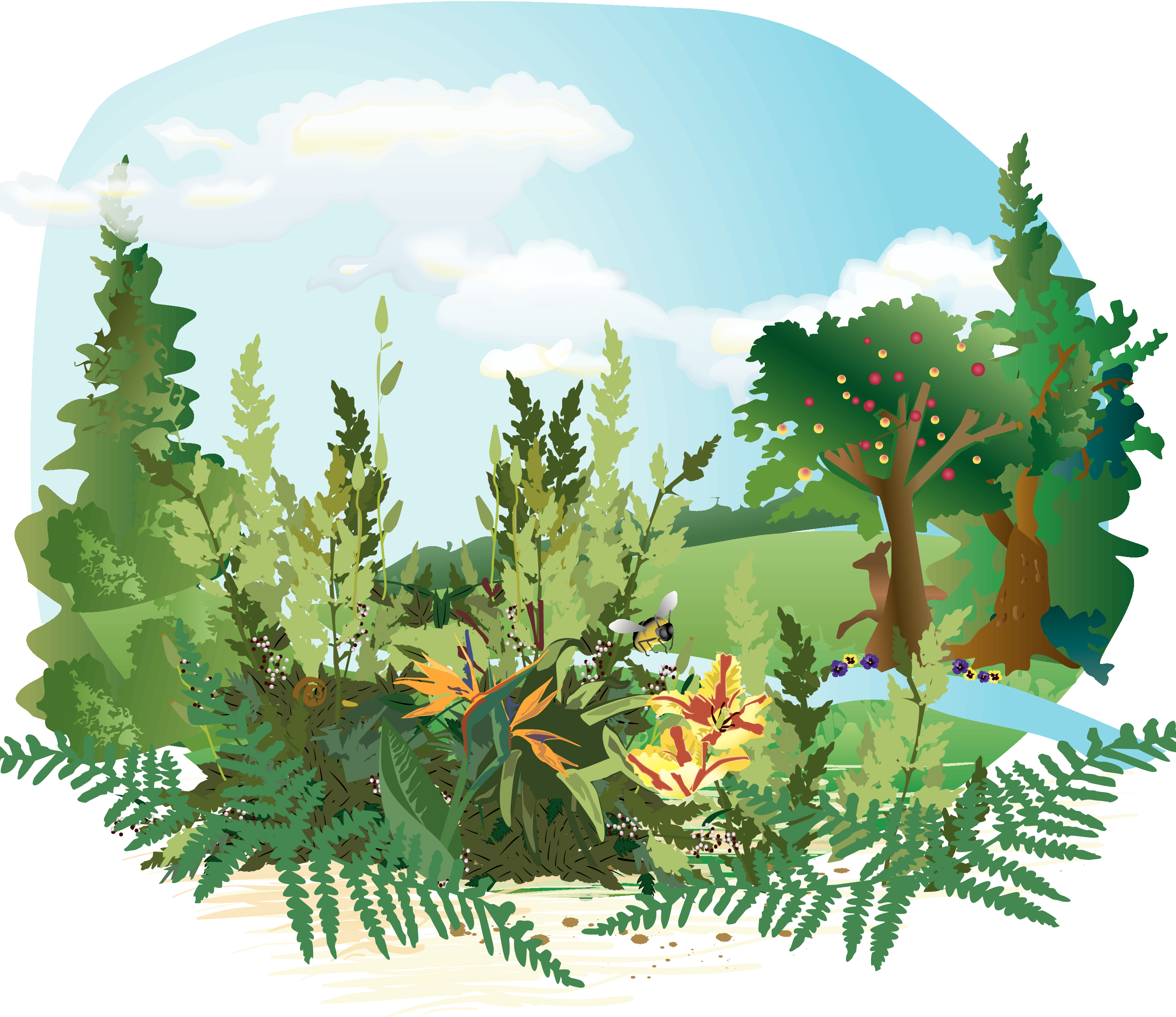 Download Eden Garden Bible Hd Png Image With No Background Pngkey Com