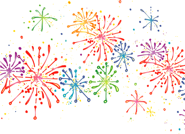 Fireworks Png Transparent Images - Gambar Kembang Api Png (640x480), Png Download