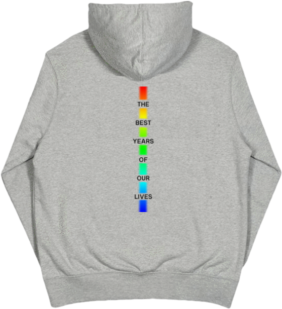 My Take On An Altered Iridescence Grey Hoodie - Sweater (750x750), Png Download