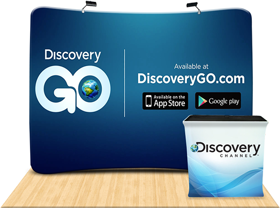 8ft Curved Tension Fabric Display - Utility Software (600x578), Png Download