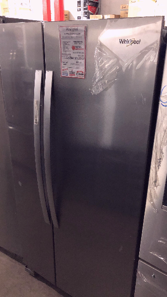 Ss Whirlpool 33 Inch Side By Side Refrigerator Usado (337x600), Png Download