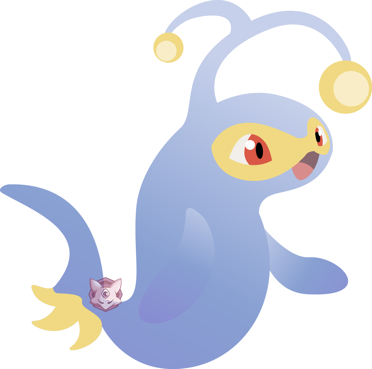 #pokcember Day 14, This Pretty Lamp Fish Was A Favor (1200x1190), Png Download