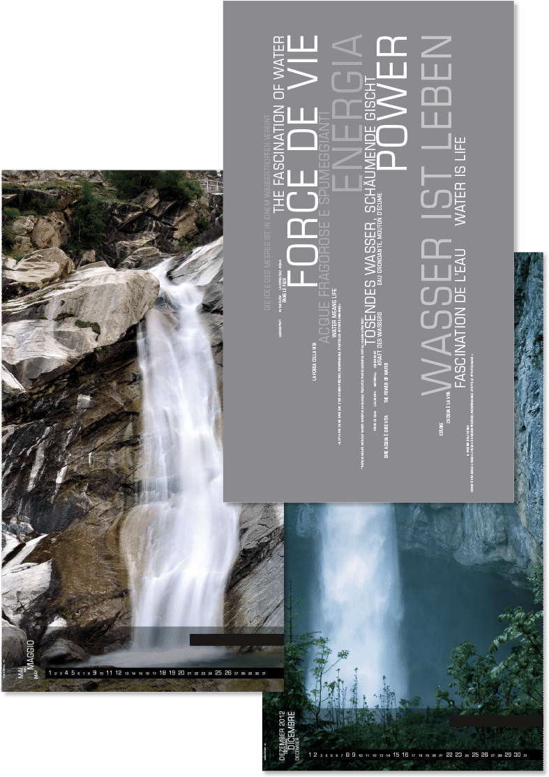 1000 Projects - Waterfall (800x1121), Png Download