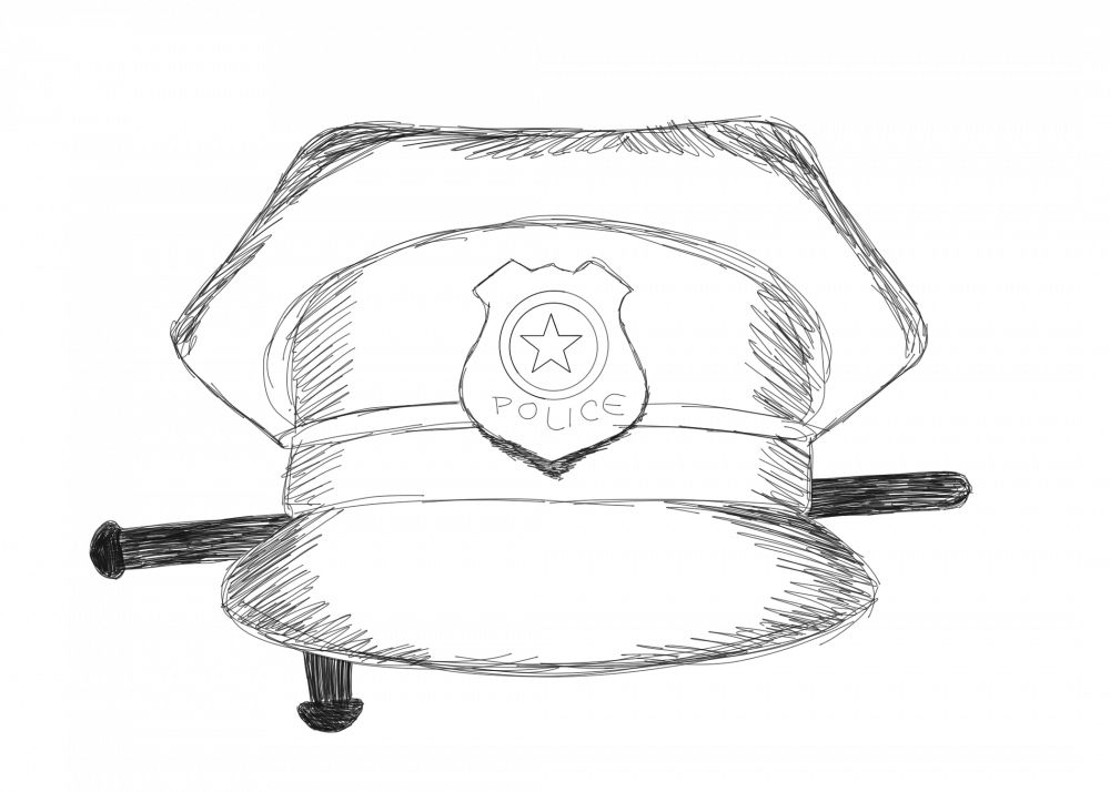 Supreme Court Decision Promotes Misuse Of Power - Sketch (1000x714), Png Download