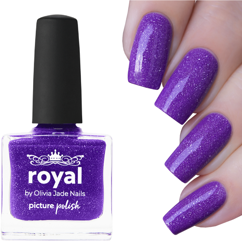 Picture Polish - Royal - See Blue Nail Polish (1000x1000), Png Download