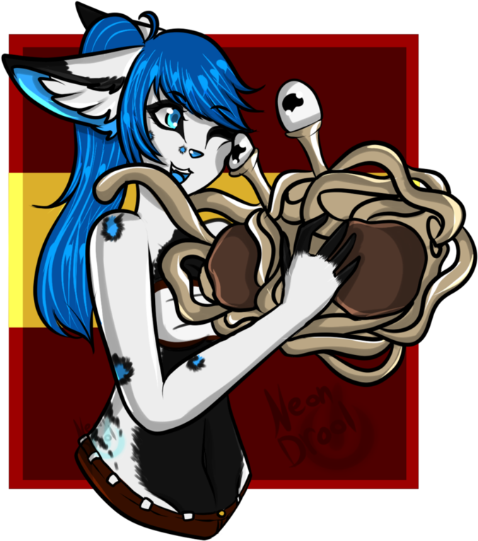 Touched By His Noodly Appendage (894x894), Png Download