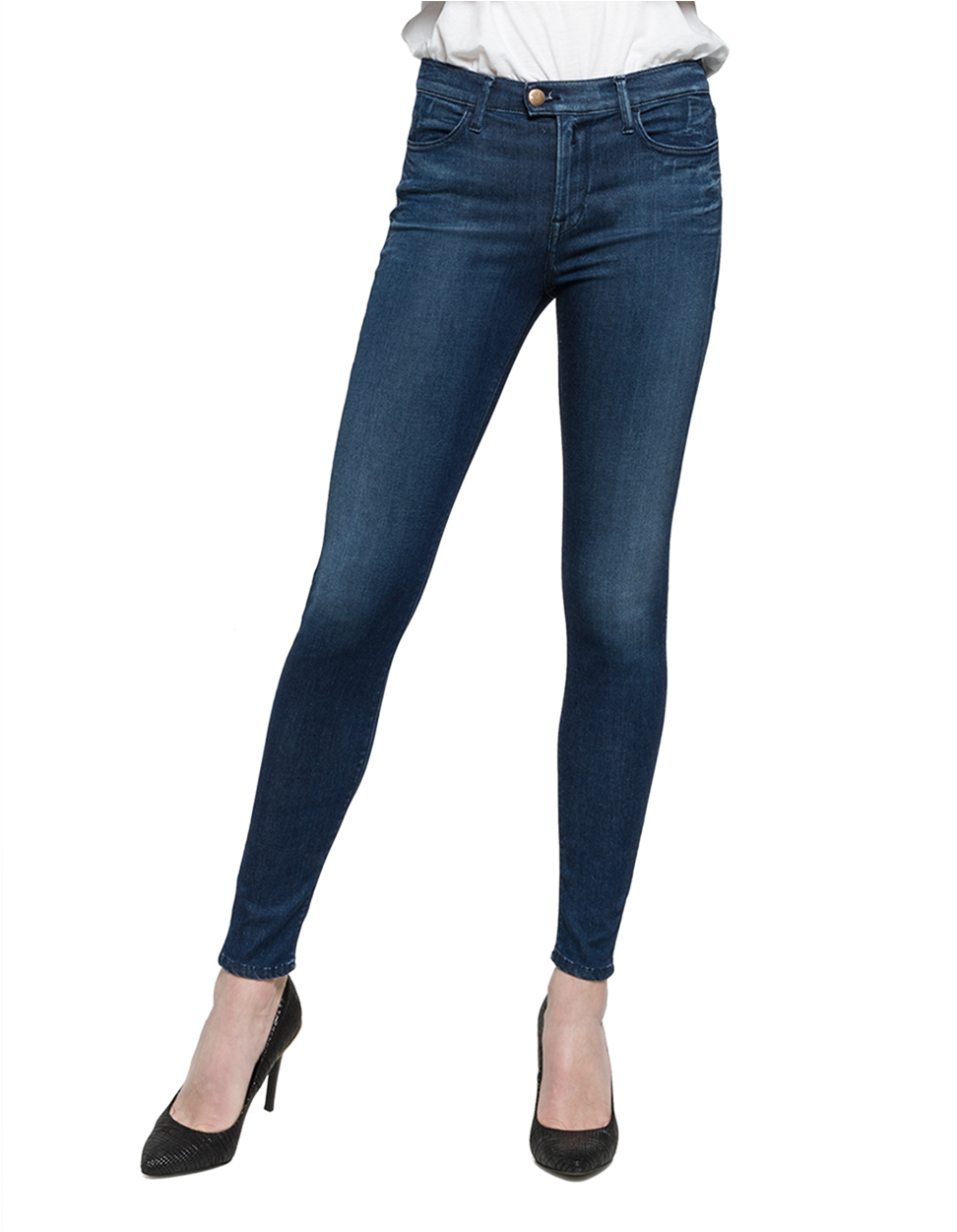 Replay Wa641 Super Skinny-fit Touch Jeans Medium Dark - Replay Super Skinny Fit Touch Jeans (1000x1250), Png Download