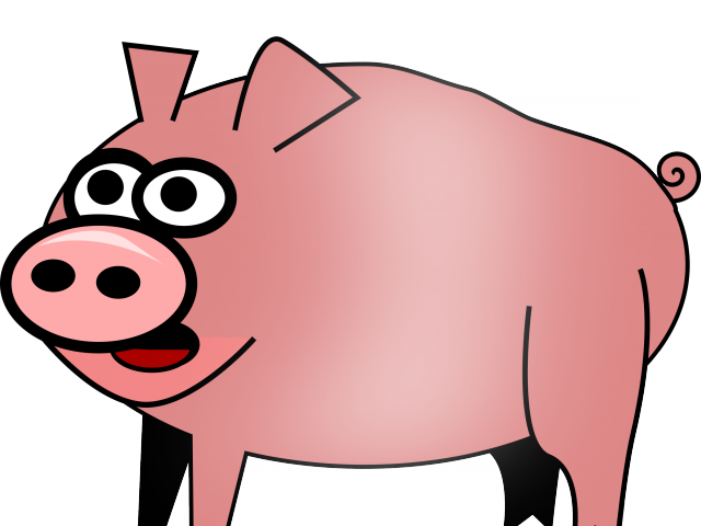 Related Posts - Cartoon Pig No Background (640x480), Png Download
