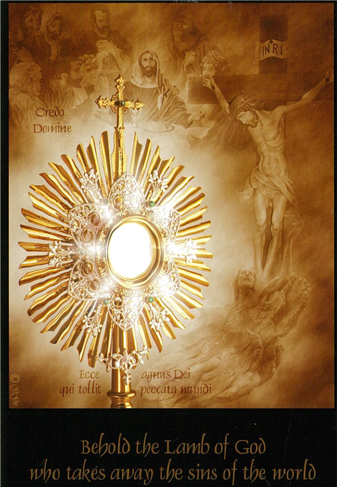 Adoration Prayer Card - Portrait Of Our Lord (1600x1600), Png Download