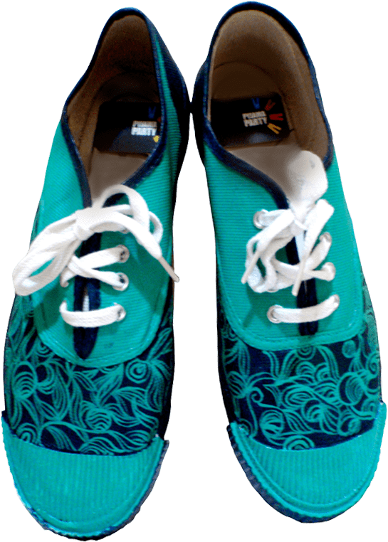 Seagreen- Eternal Tug Of War Shoes By Www - Slip-on Shoe (545x762), Png Download