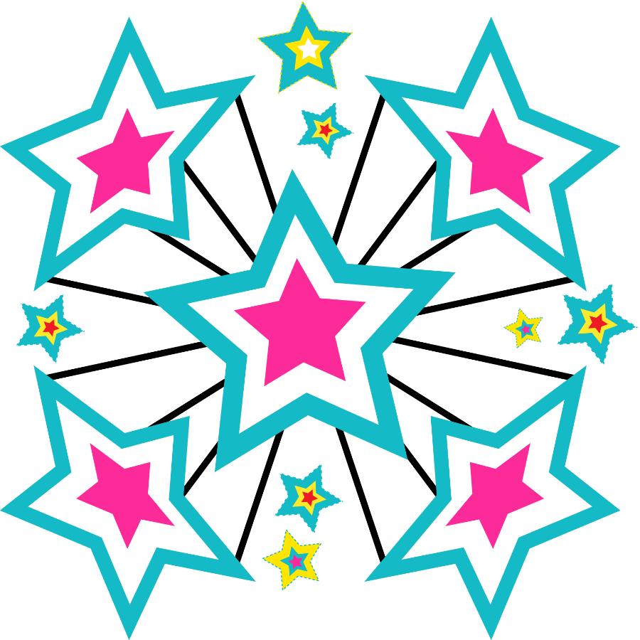 Hippy Party Clip Art My Bday Pinterest - Gif Animado Estrela (900x900), Png Download