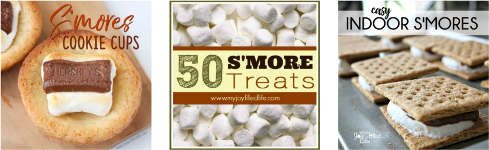 S'mores Cookie Cups − 50 S'more Treats − Easy Indoor - Meringue (1024x363), Png Download