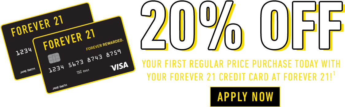 It's A Great New Way To Earn Rewards And Pay For All - Forever 21 (1164x412), Png Download
