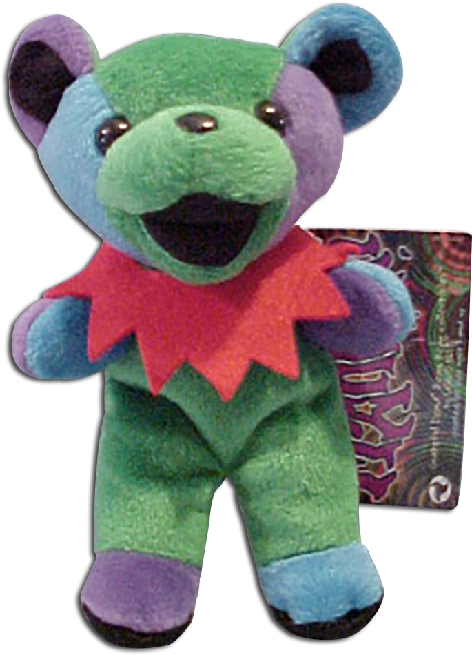 Grateful Dead Bean Bears Series 2 - Grateful Dead Teddy Bear Stuffed Animal (714x1000), Png Download