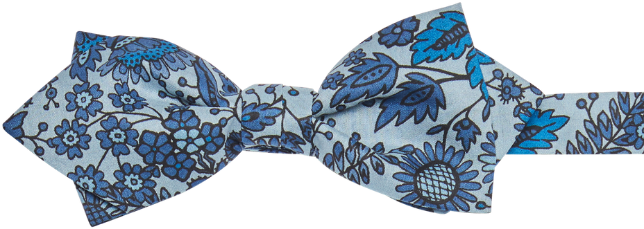 Get The Liberty Nottingham Bowtie In Blue Online (960x1440), Png Download