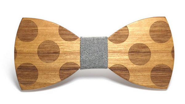 Wooden Bow Tie (600x600), Png Download