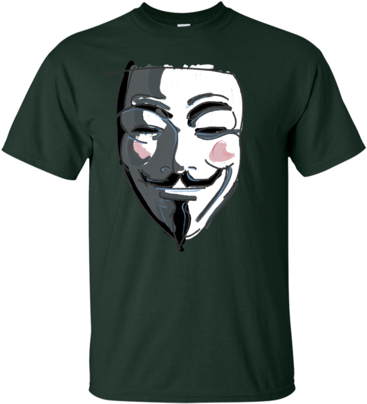 V For Vendetta Mask T Shirt & Hoodie - Gay Test Shirt (800x800), Png Download