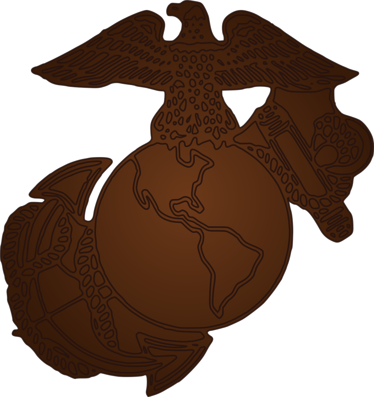 Fleet Marine Force Combat Operation Insignia (1200x1274), Png Download