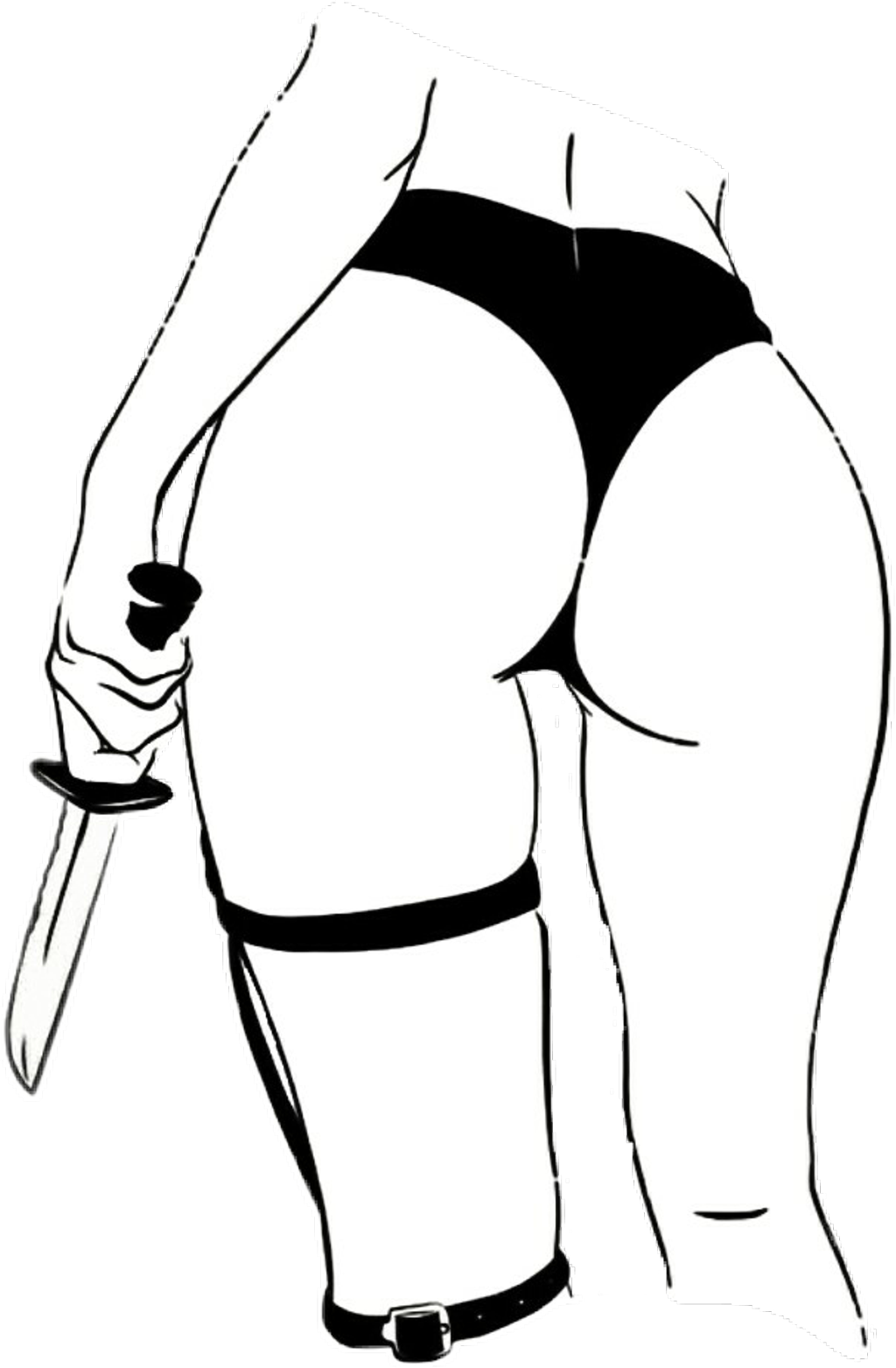 #sexy #sexylady #sexylegs - Illustration (1024x1563), Png Download